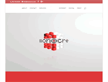 Tablet Screenshot of monocre.com